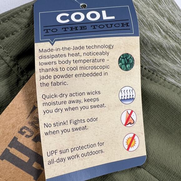 Duluth Trading Co. Armachillo Cooling Boot Cut Roll Leg Pants Green Size 18 - Picture 13 of 16